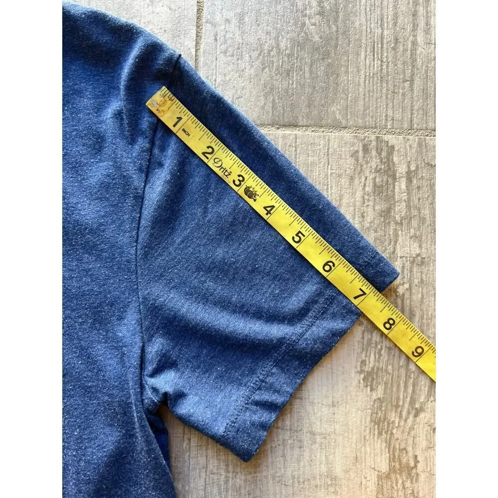 J.Crew Men's T-Shirt Crew Short Sleeve Heathered Washed 53602 Tagless Casual S